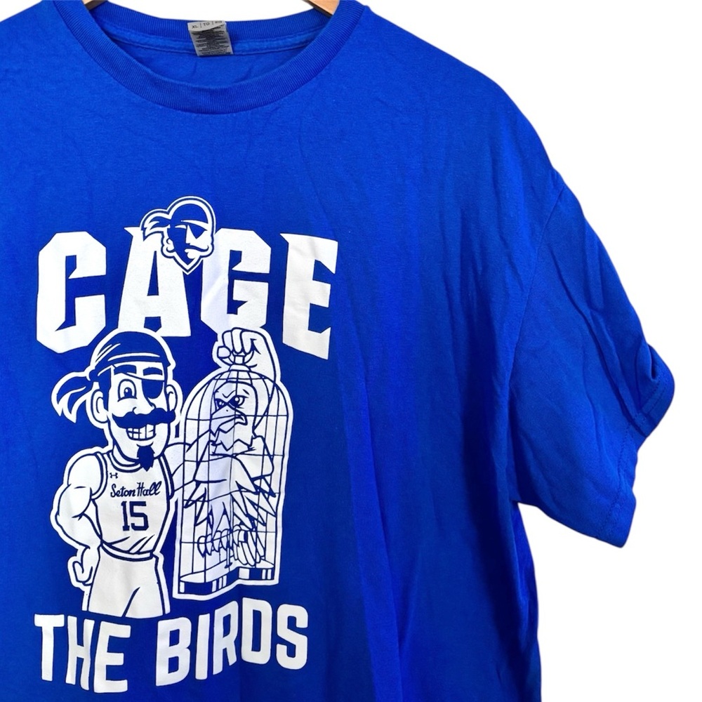💥 Seton Hall Pirates Cage the Birds Crewneck Short Sleeve